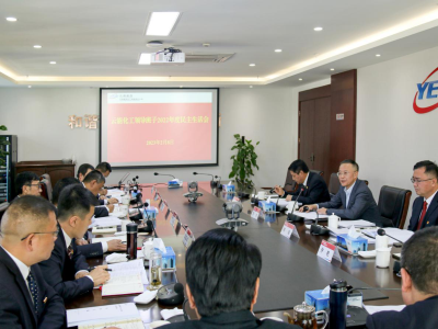 辉达娱乐党委书记、董事长胡均到辉达娱乐化工指导领导班子民主生活会