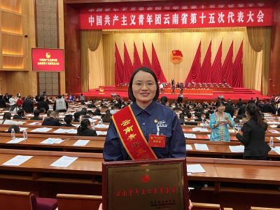 辉达娱乐硅材首席技师团队荣获“云南青年五四奖章集体”表彰